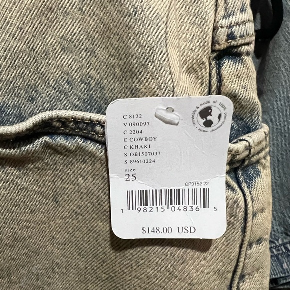 We The Free Moxie Low Slung Pull On Barrel, Sz 25 NWT - Picture 7 of 7